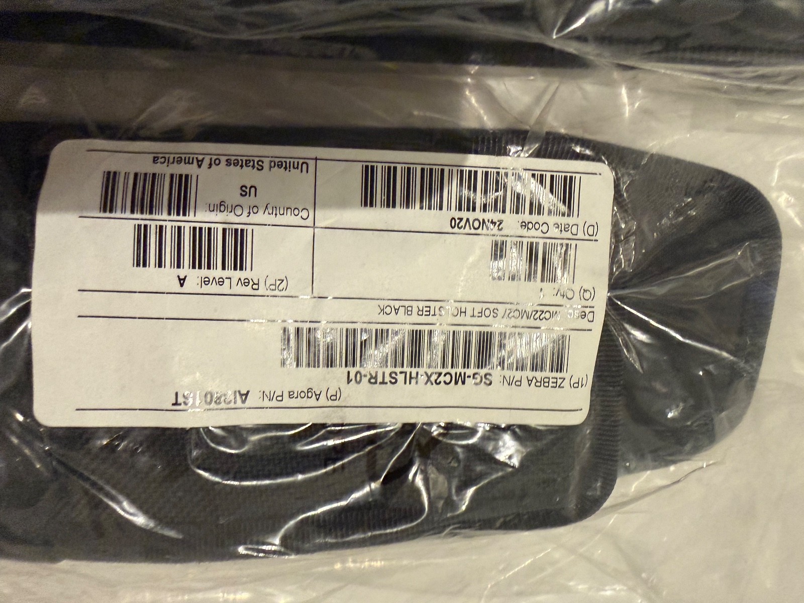 Zebra MC2200 MC2700 Holster and Belt Accessory Bundle New OEM