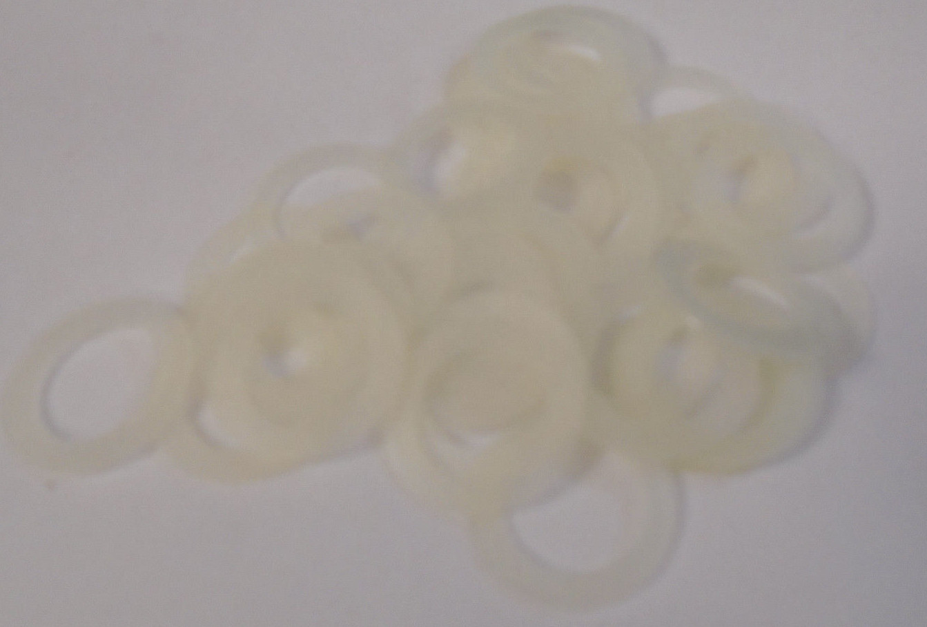 Seastrom5610-166-20 Nylon Flat Washer 3/4″ Lot of 100 #2698