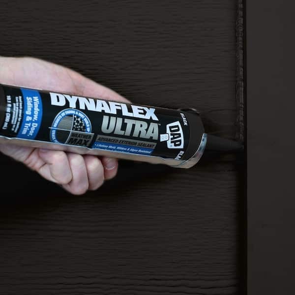 DYNAFLEX ULTRA 10.1 oz. Black Exterior Sealant for Windows, Doors, and Siding