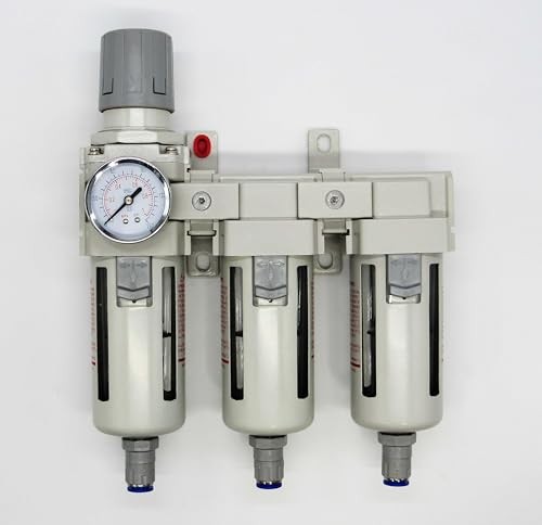 3-Stage Air Dryer System 1/2″ NPT | Filter + Dryer + Regulator | Heavy Duty
