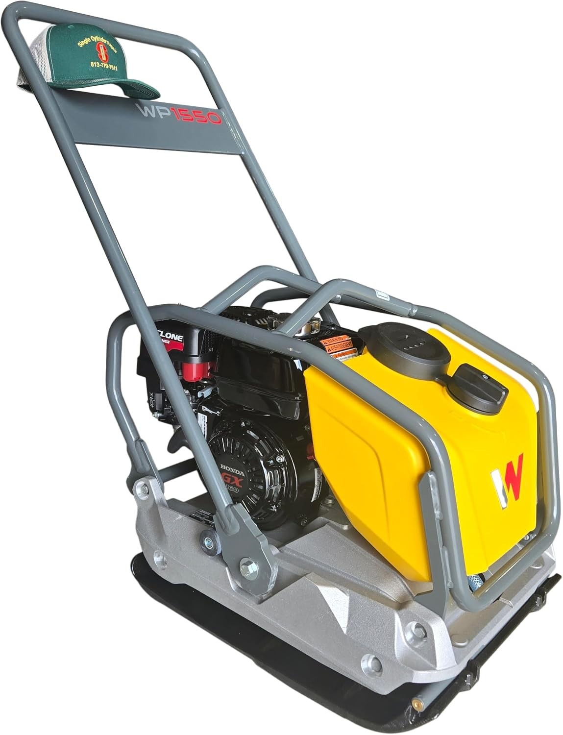 Wacker Neuson WP1550Aw Gasoline Plate Compactor With Water Tank 5100062424