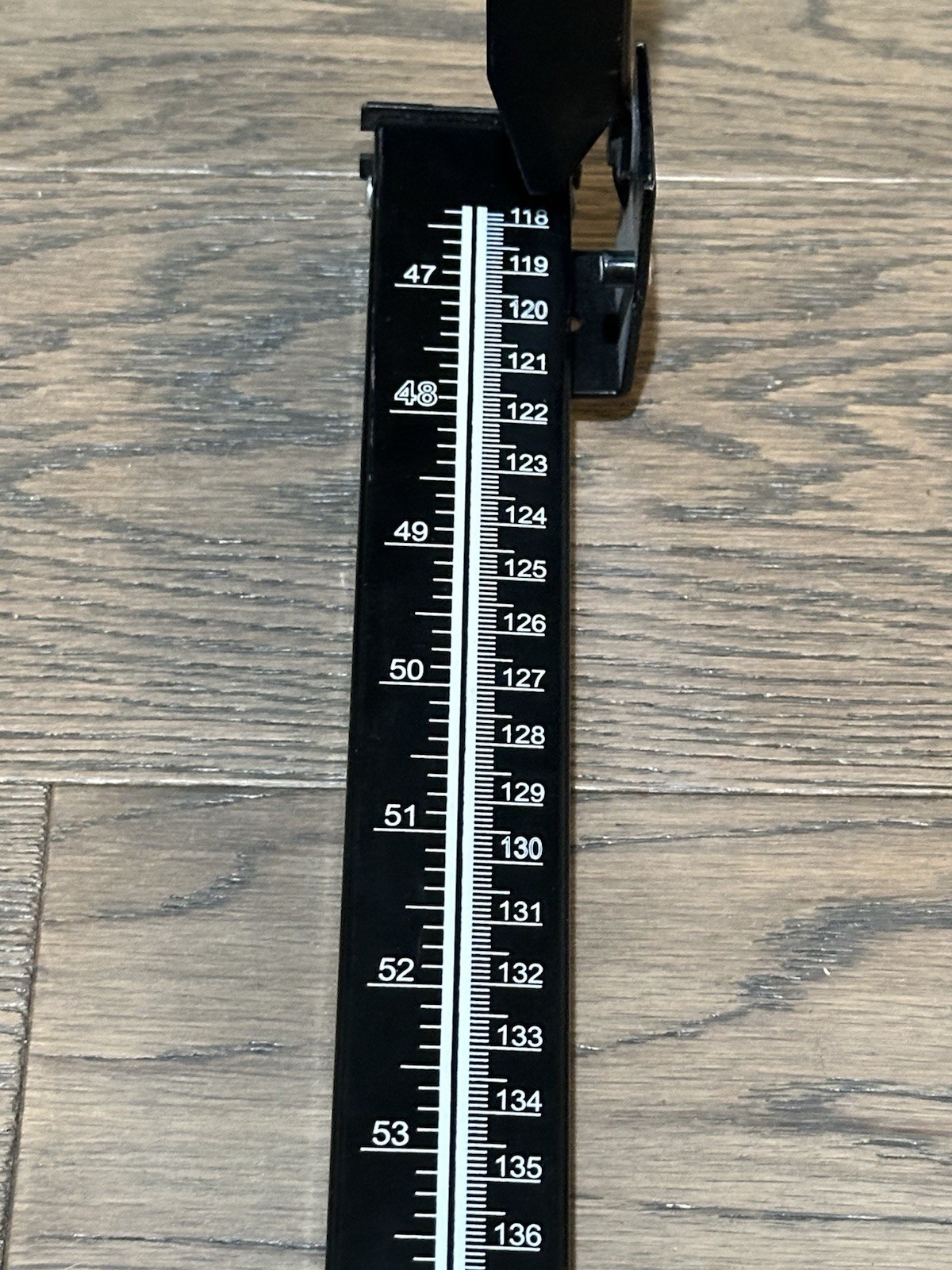 Health o meter Metal Height Rod ONLY 84” Tall Used