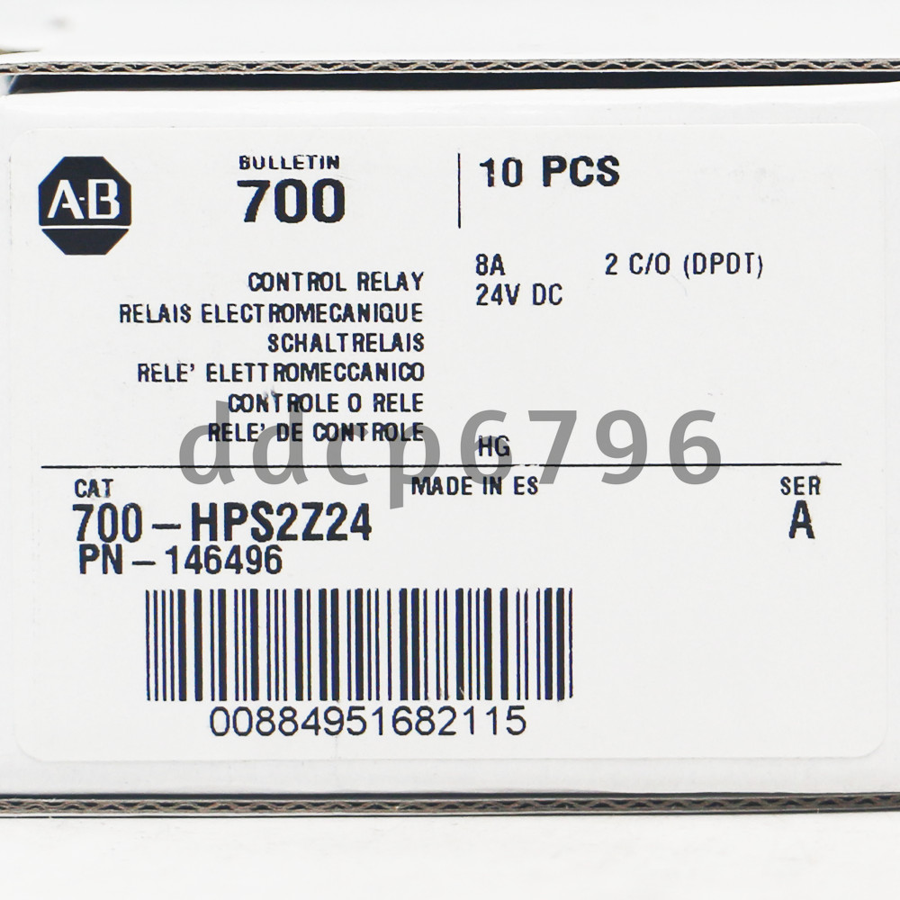 10PCS New Allen Bradley 700-HPS2Z24 700-HP General Purpose PCB PIN Style Relay