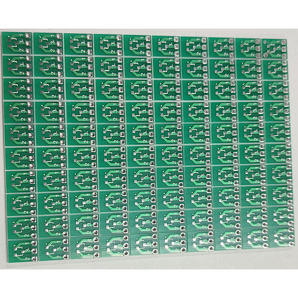 100/200X SOT23 to SIP3 Adapter PCB Board SMD to DIP Converter Plate DIY Kit USA