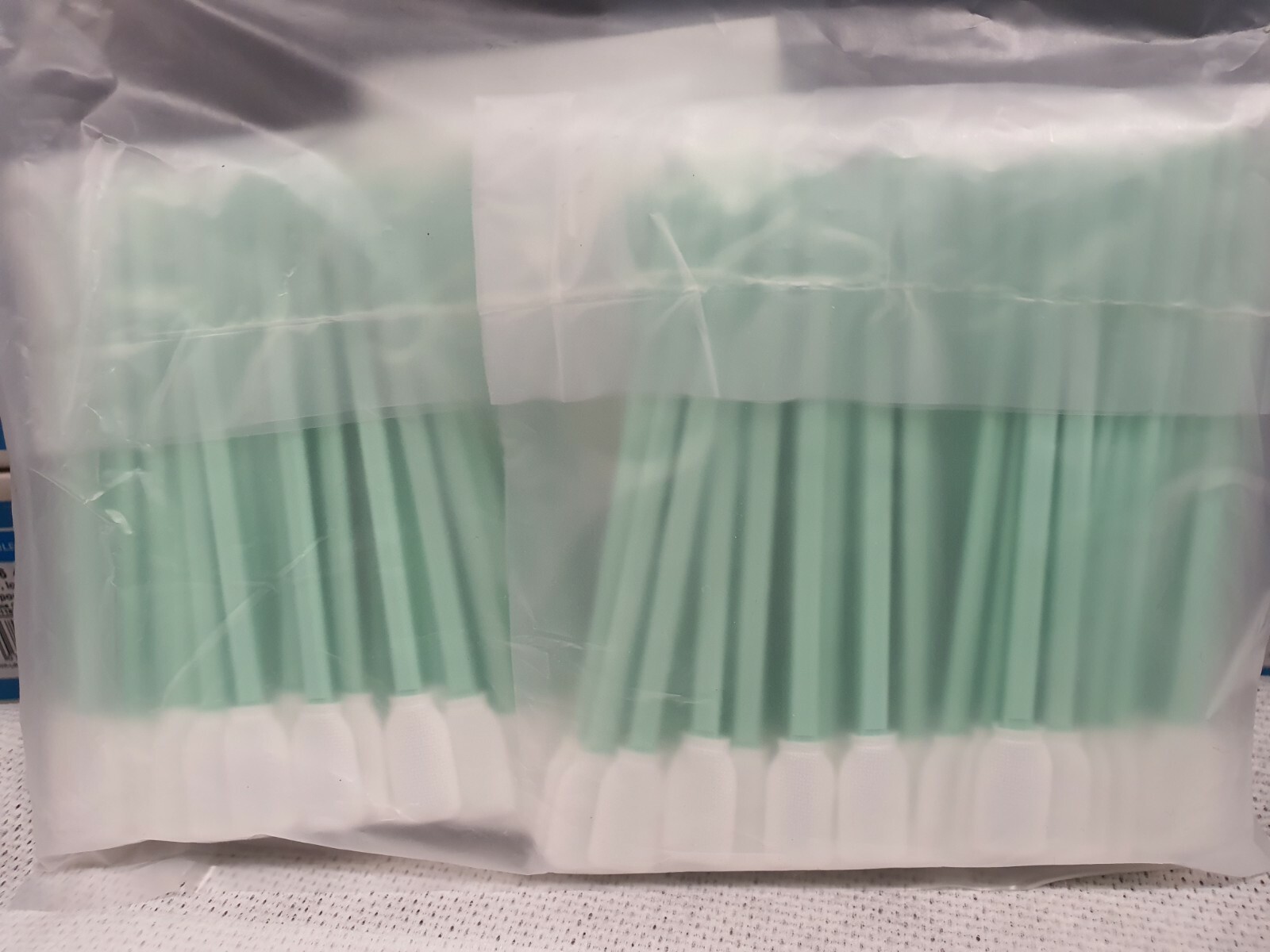 Large Alpha® TX714A Inner Bags: 10 pcs box (2 inner bags of 50 swabs)