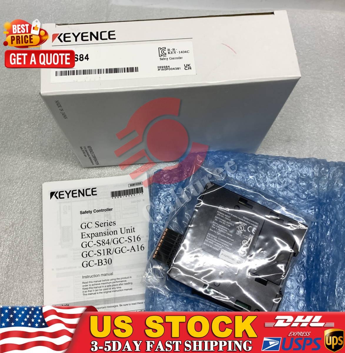 KEYENCE GC-S84 Safety I/O Unit from Japan US Free TAX