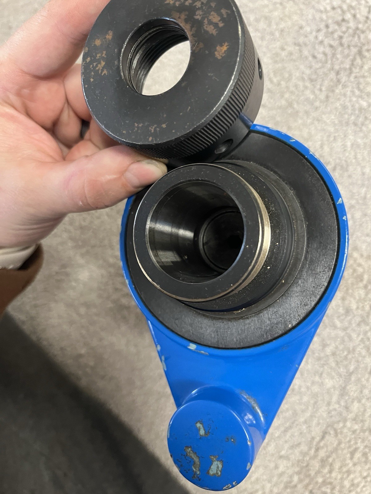 BIG BT50 OHC 1.000-6.700 TG100 Collet Chuck Oil Hole Holder