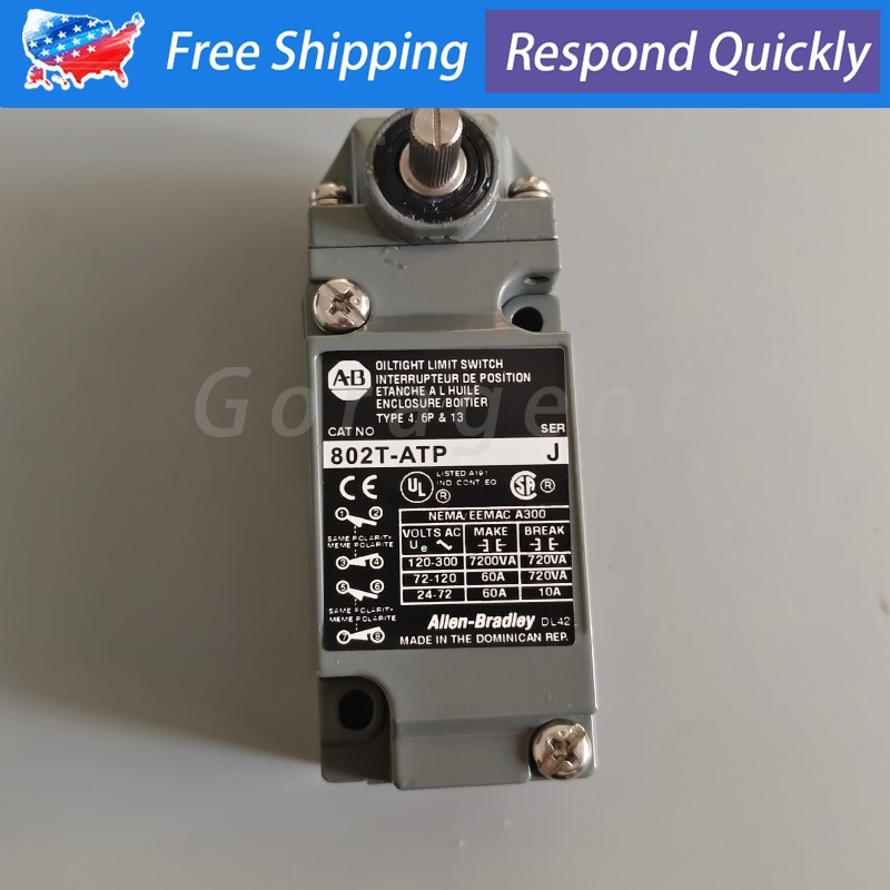 New Oil Tight Limit Switch Sensor For Allen-Bradley 802TATP 802T-ATP US Shipping