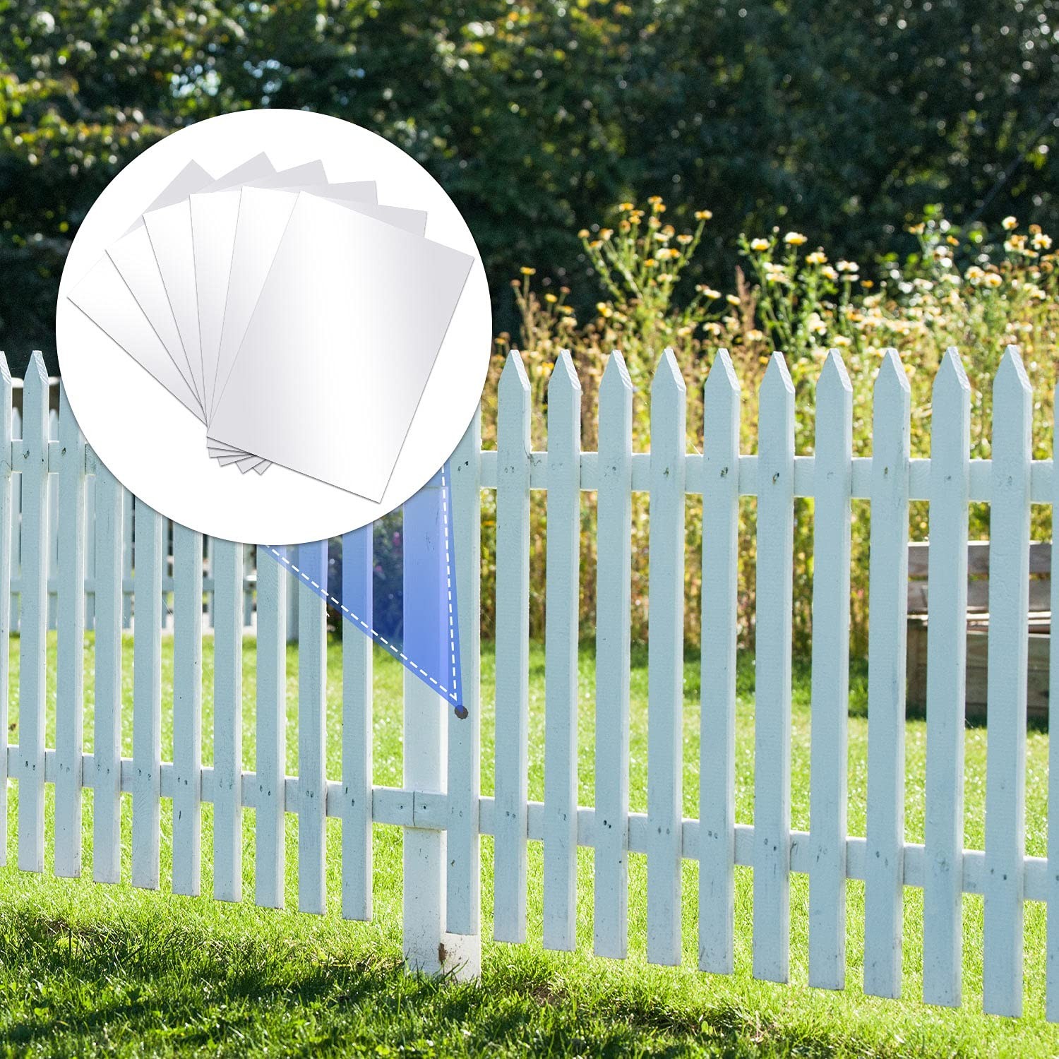 20Pcs Vinyl Siding Repair Kit, Self-Adhesive Waterproof Glossy PVC White