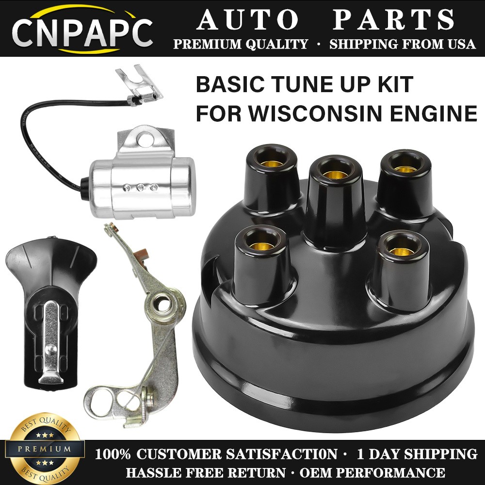 One New Basic Tune-Up Kit Fits Wisconsin VH4D VG4D V461 Engine with Prestolite