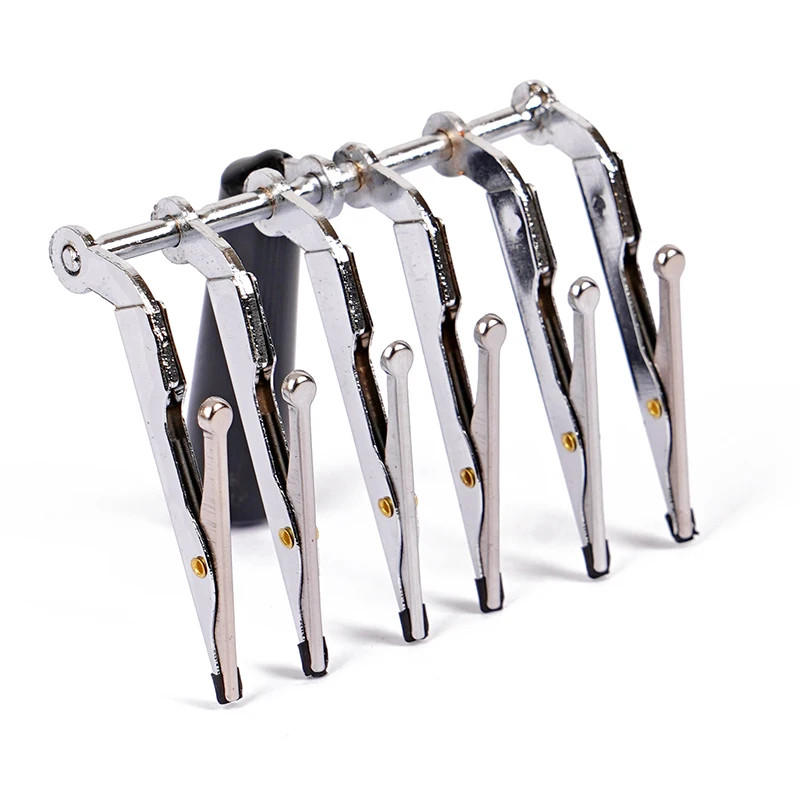 Dental Veneer Porcelain False Teeth Clip Veneer Glazing Clip Crown Holder Clamp