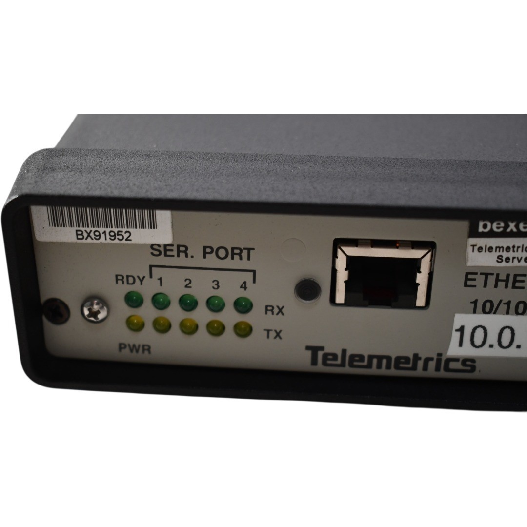 Telemetrics DS-4 DS Device Server 9254549000 Serial to Ethernet 4 Port Controlle