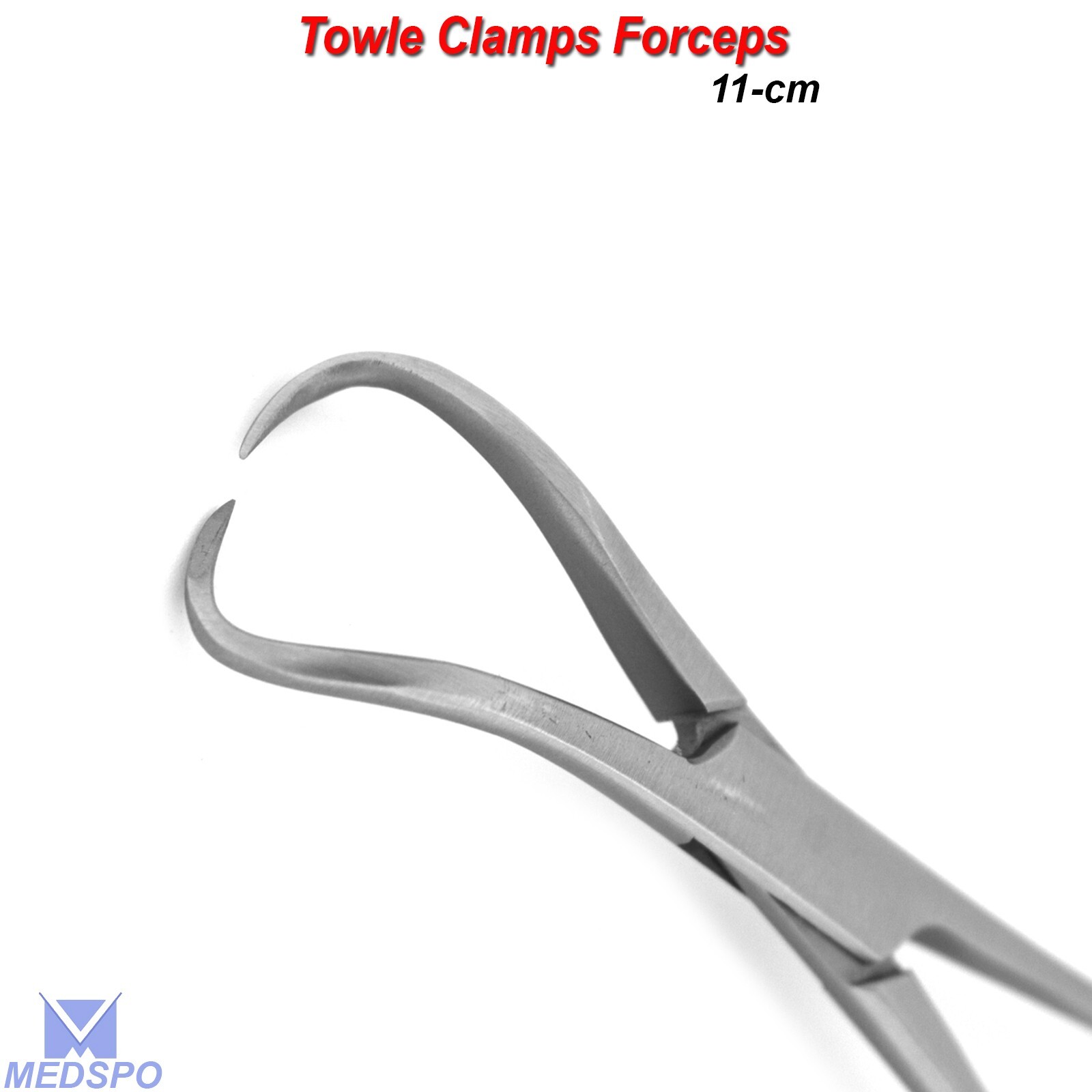 Backhaus Towel Clamp Forceps 11 cm Surgical Medical Veterinary Instruments