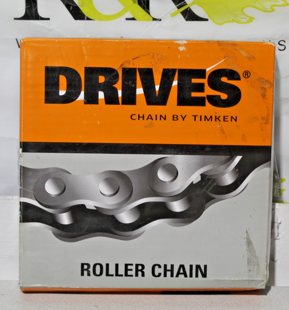 DRIVES DRV-50-1R-10FT Riveted Roller Chain