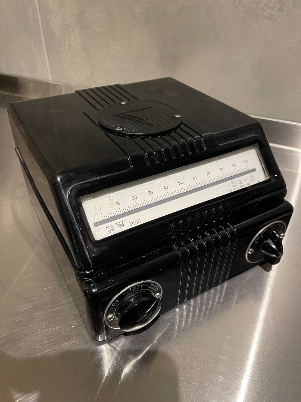 Laboratory Precision Microammeter Ammeter 0 0.1 1 5 10 50 100 µA mkA
