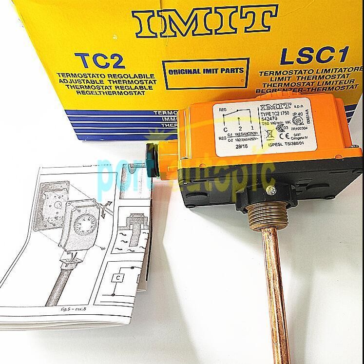 1PCS New IMIT temperature controller TC2 1750 542470 0-90 degrees