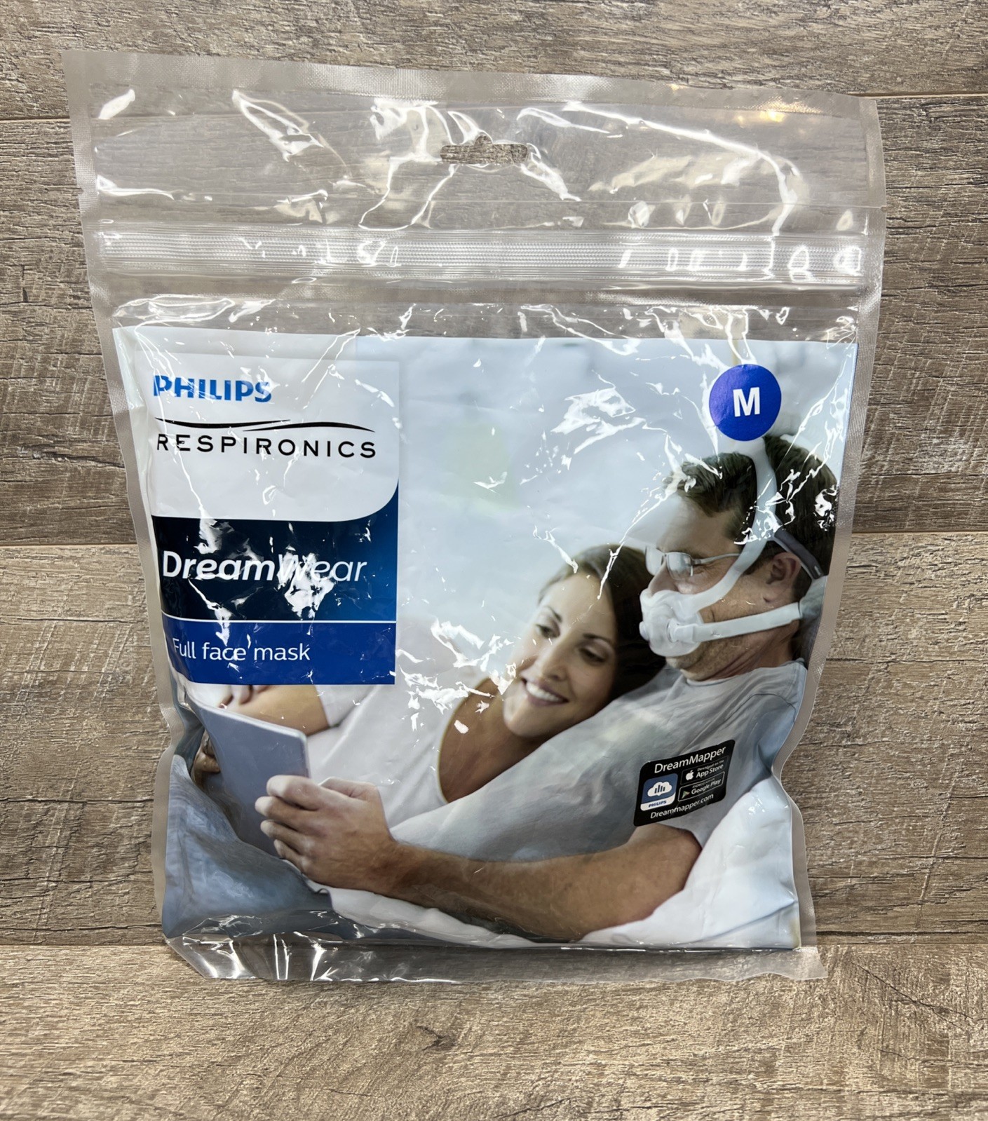 Philips Respironics Dreamwear Sz Medium Full Face Mask with Headgear -NEW Sealed