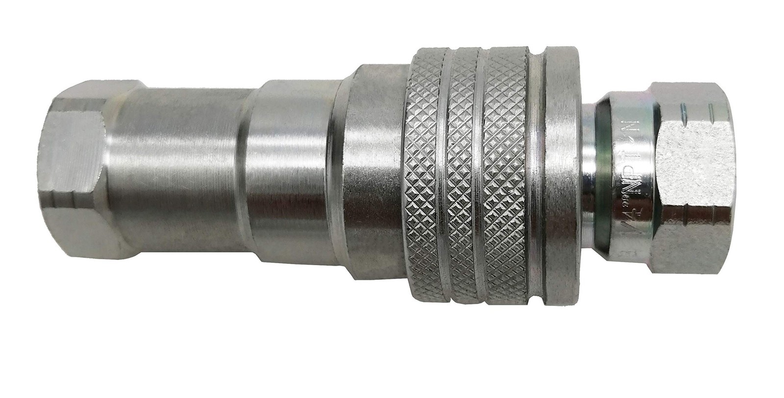 ISO 7241-B 1/4 Inch NPT Quick Disconnect Hydraulic Coupler/Coupling (2 Set)