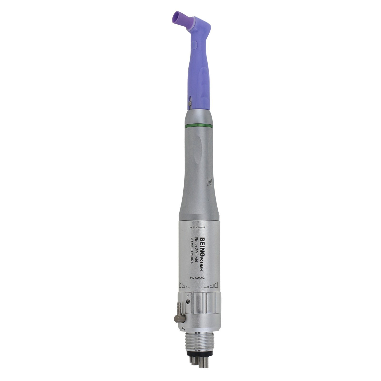 Dental Hygienist Prophy Handpiece Integrity Air Motor 4 Holes 3 Nose Cones Kit