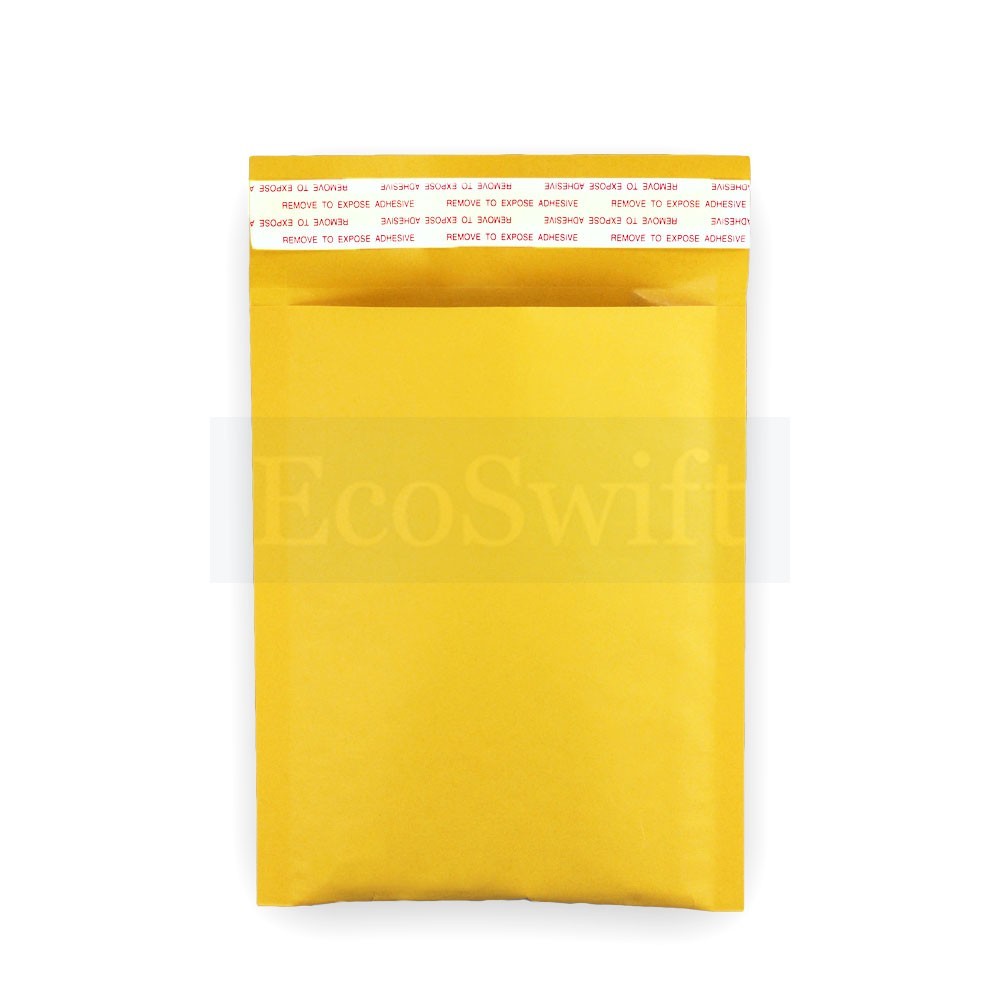 250 #0 6.5×10 Kraft Eco Bubble Padded Envelopes Mailers Lite Shipping 6.5″x10″