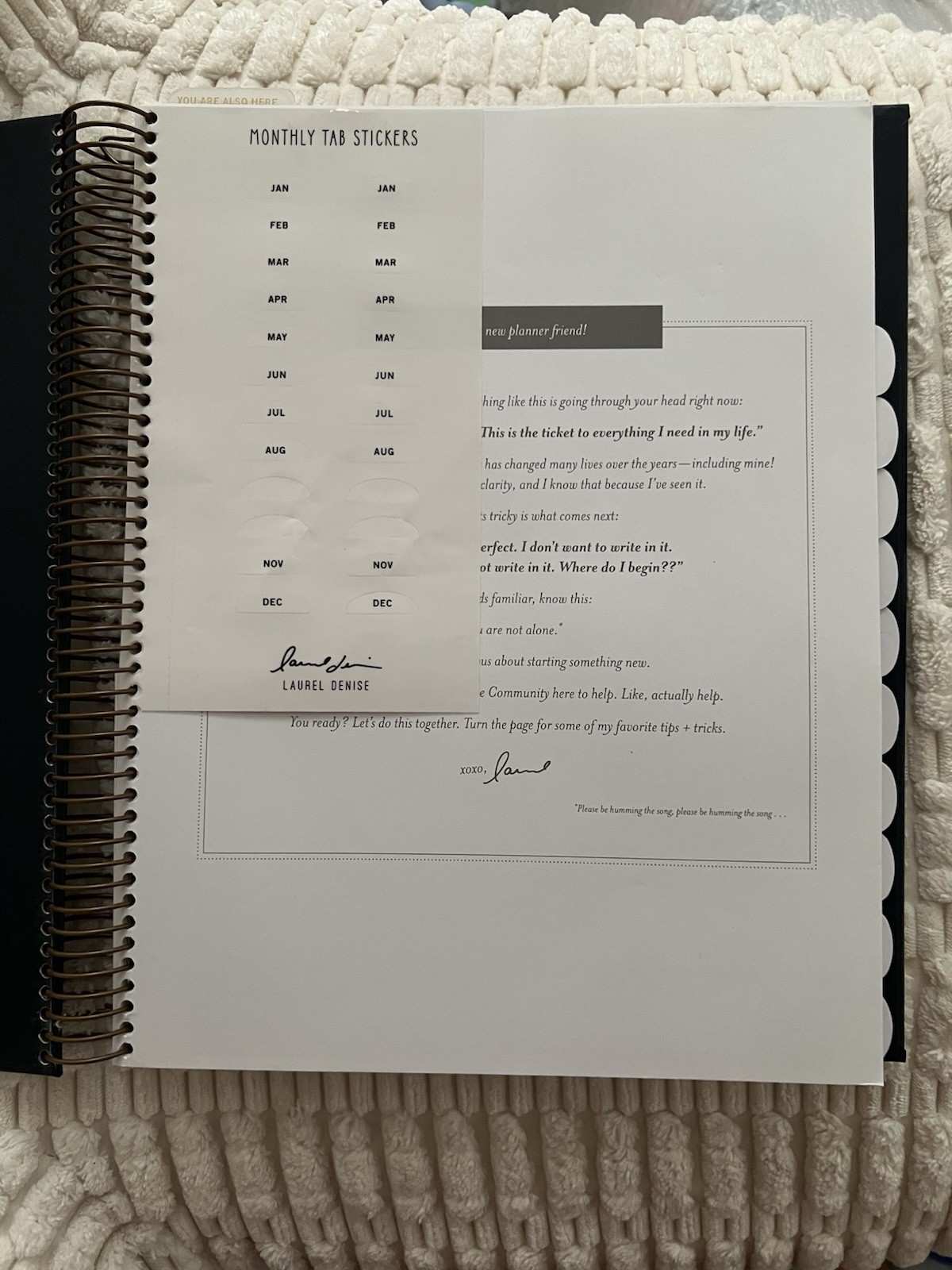 Laurel Denise The Scout Planner – Undated – used