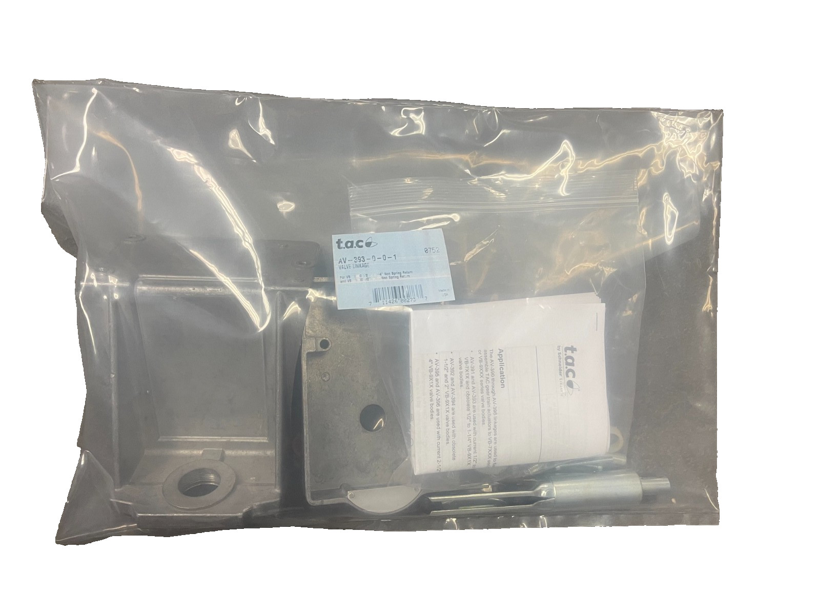 Schneider Electric (Barber Colman) AV-393 Valve linkage kit New Old Stock