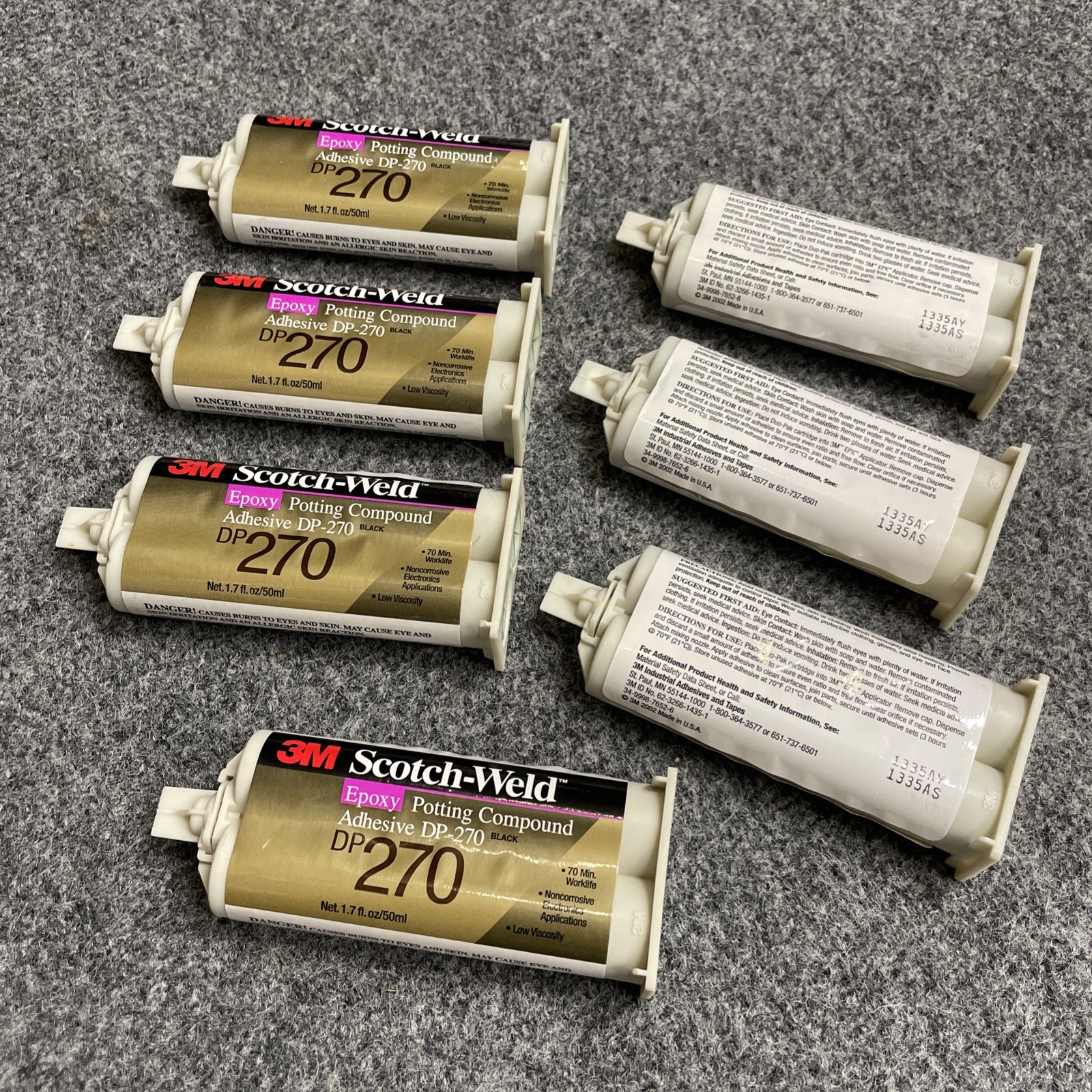 3M Scotch Weld DP 270 Epoxy Potting Compound 50ml Black Adhesive