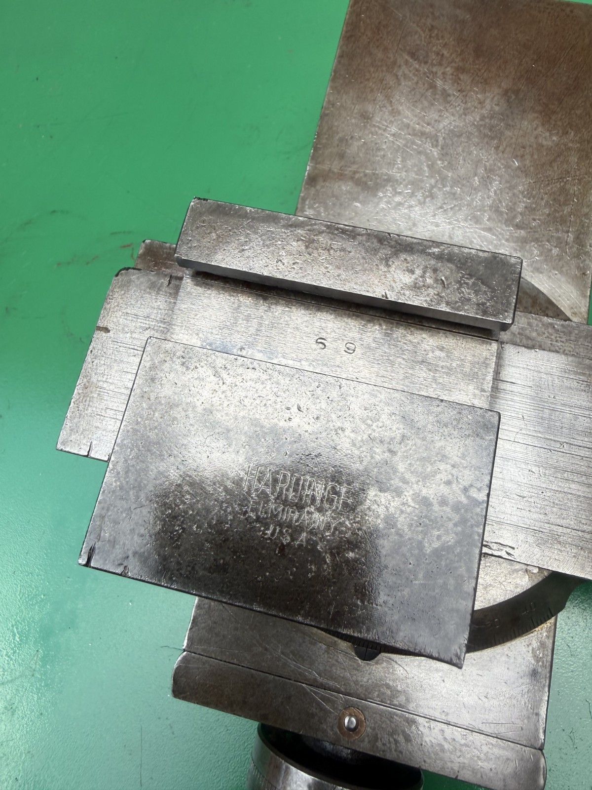 HARDINGE TR-59 LATHE COMPOUND TOOL REST CROSS SLIDE