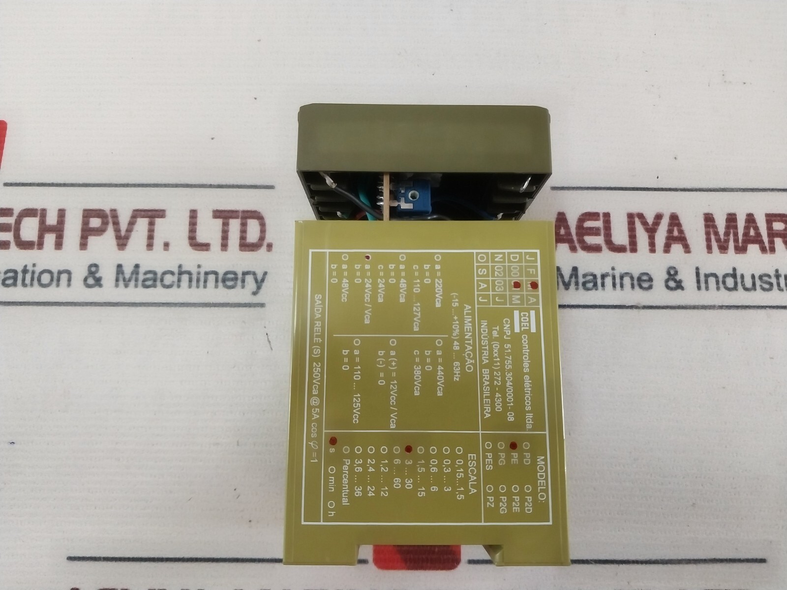 Coel PE 30S Electronic Timer Relay 48…63Hz (Not working)
