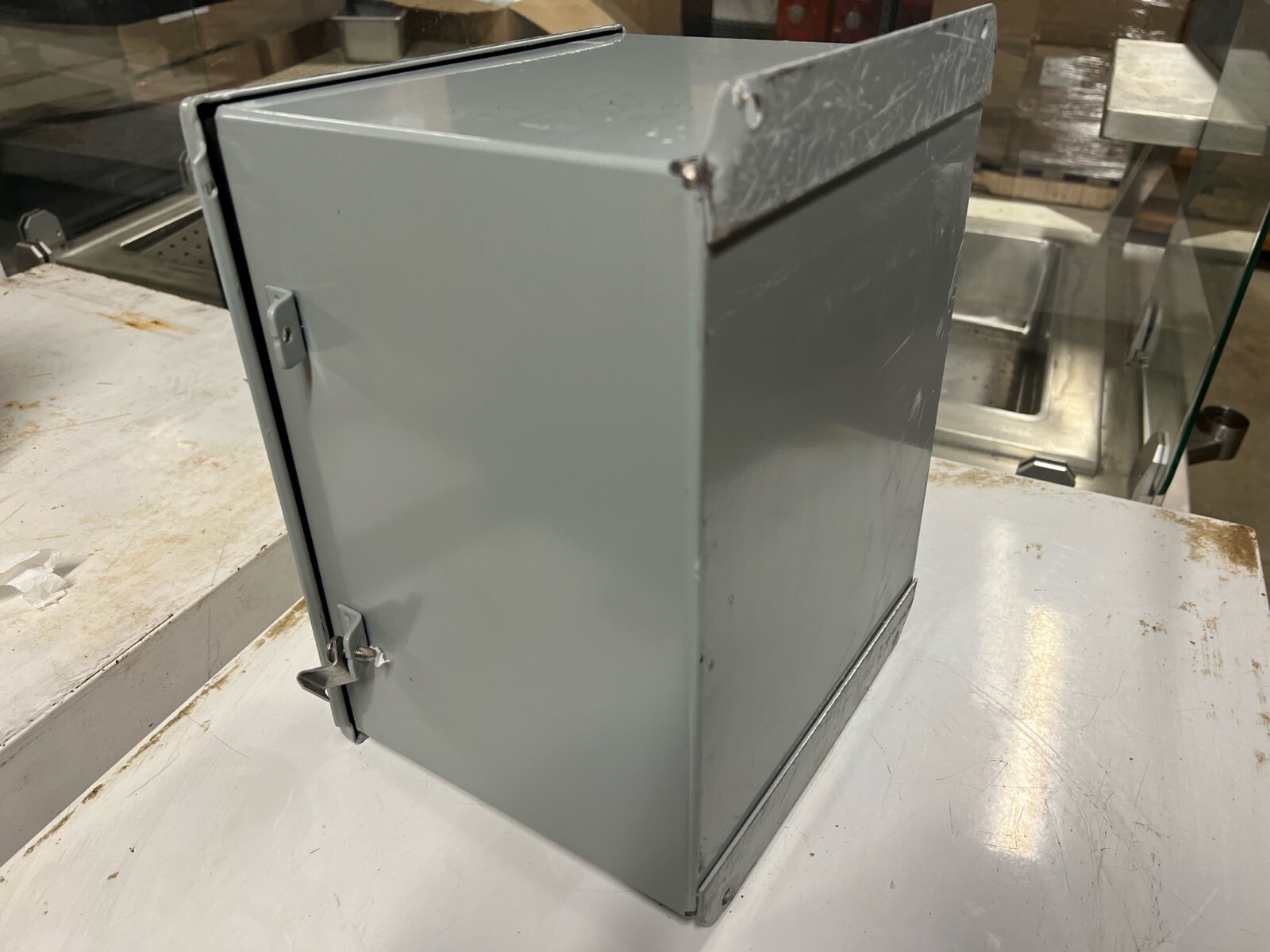 Hammond HJ12108HLP Wall Mount Metal Wire Instrument Enclosure Waterproof Box