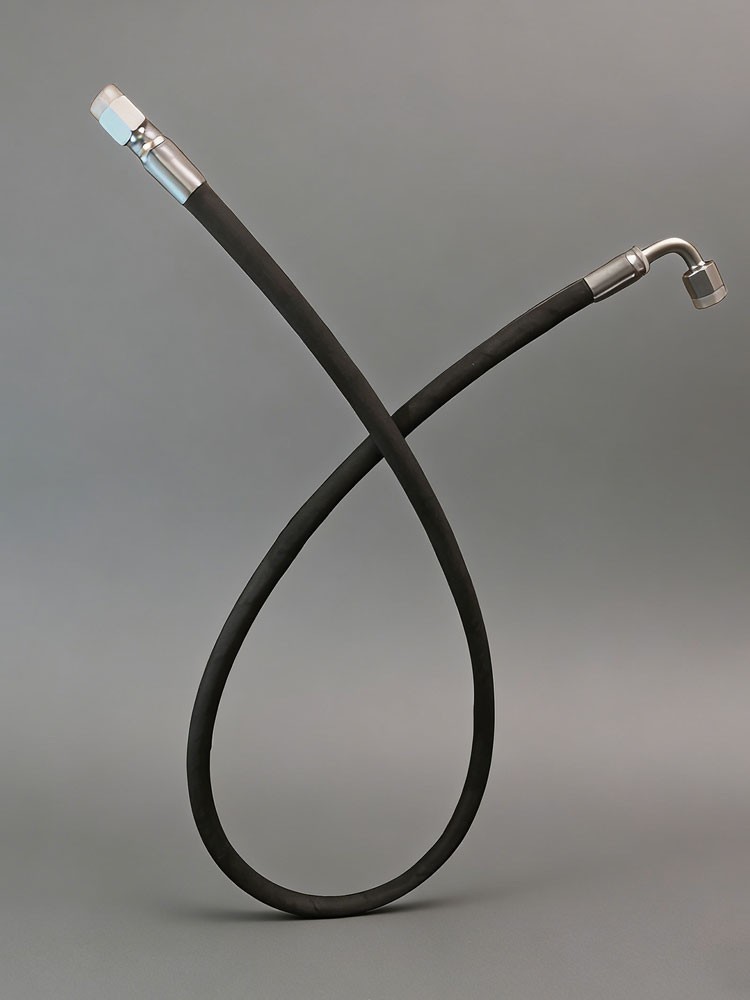 Agt Miva Mini Excavator Hydraulic Hose M14x1.5 X 36″ One End 90° One Str NEWy1Mv