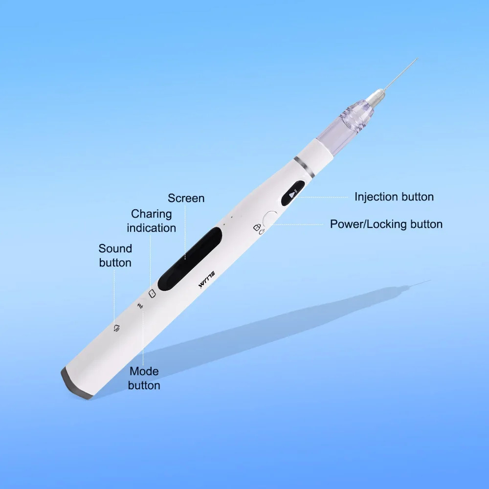 Dental Painless Oral Local Anesthesia Delivery Device Pen Anesthesia Injector