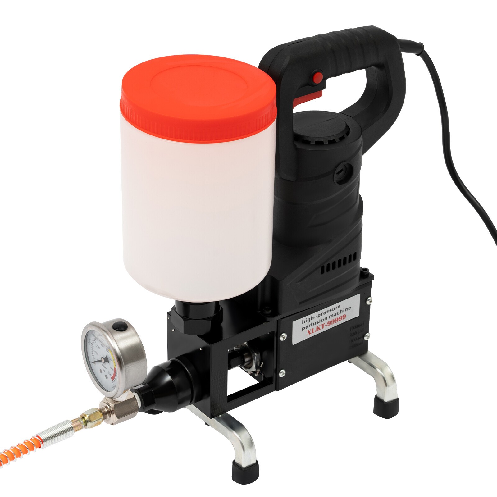 0-10000PSI Electric Grouting Machine High Pressure Grouting Injection Pump 1100W