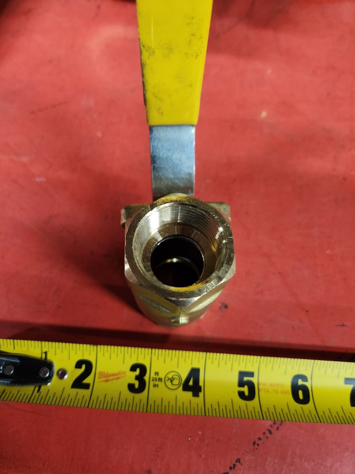 Parker V500P-16 1″ NPT Threaded 600 WOG 2-Way Straight Ball Valve Brand New