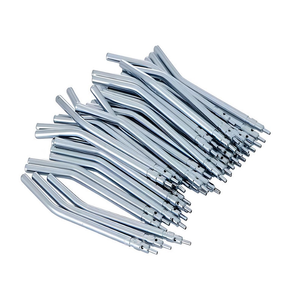 100PCS /bag Dental Stainless Steel Three-Ways Air Water Syringe Tip Water Nozzle