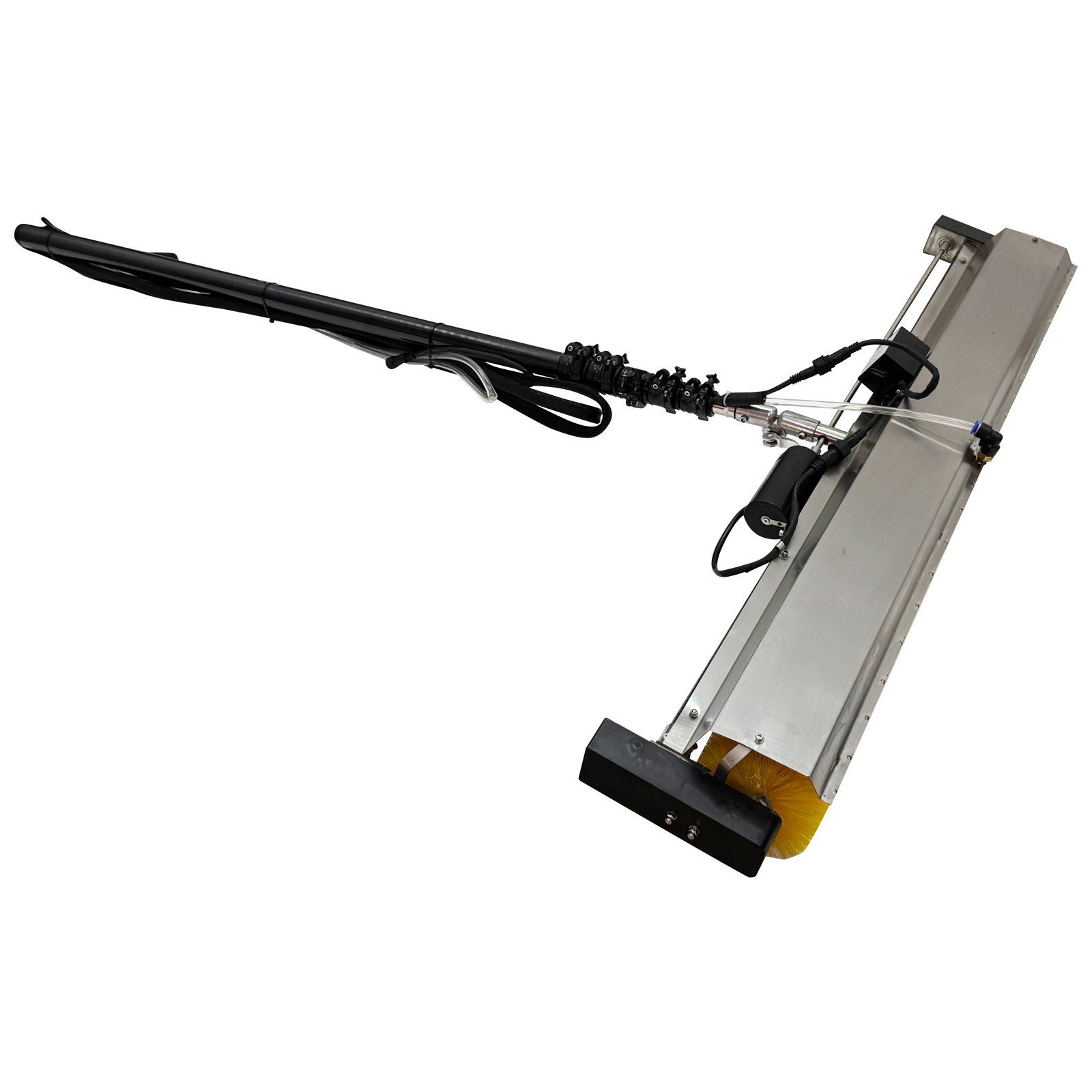 11.5FT/3.5Meters Automatic Solar Panel Cleaner Electric Roller Brush with 110V