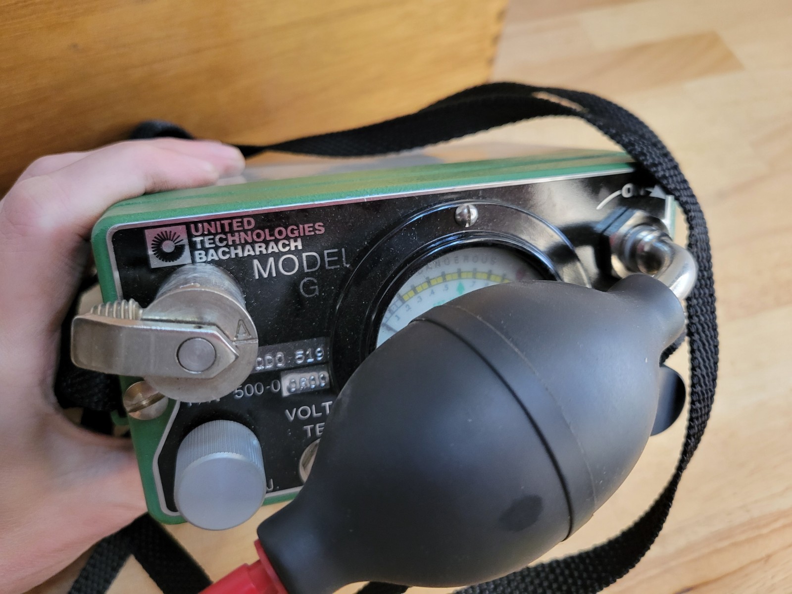 Model G Sniffer Combustible Gas Indicator United Technologies Bacharach Untested