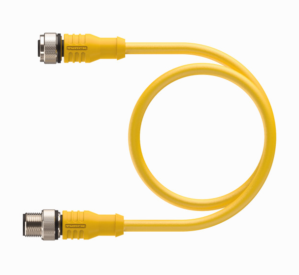 Turck RKC 4.4T-4-RSC 4.4T/S3060 Cordset 4 Pin M12 Straight 4m Flexlife®/C-Track