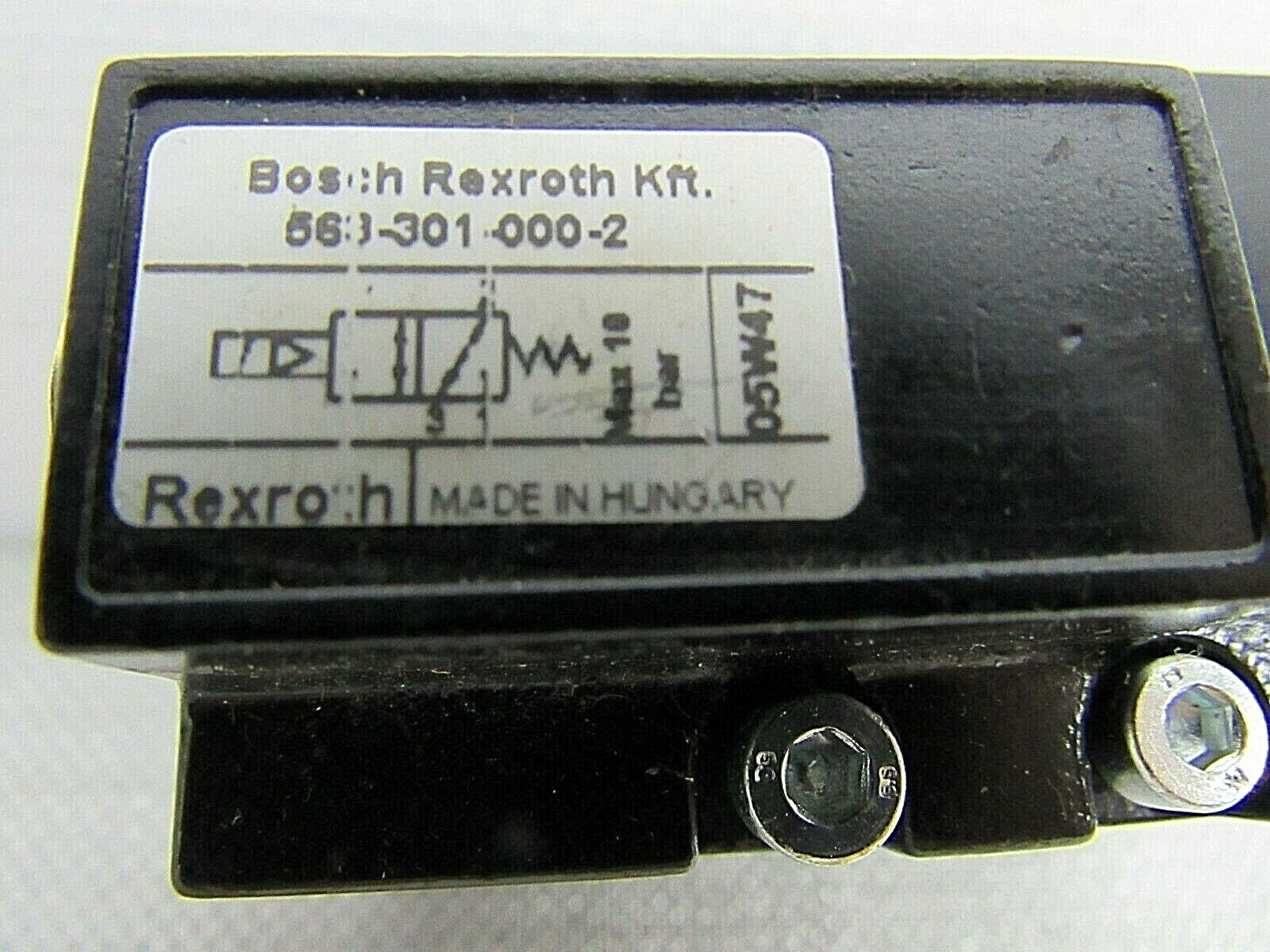 BOSCH/Rexroth 563-301-000-2 Pneumatic Valve