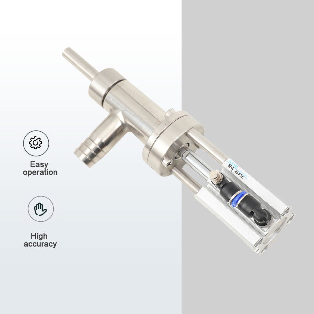 1000ml Anti-Drip Filling Nozzle Head For Liquid Paste Filling Machine Head 12mm
