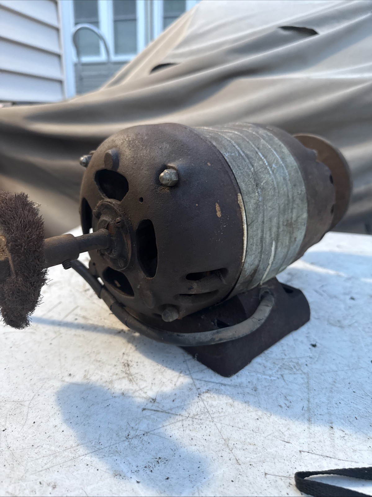 VINTAGE Craftsman 115v electric motor 1/2 hp/1750 RPM Model 115.6962. Needs Cord