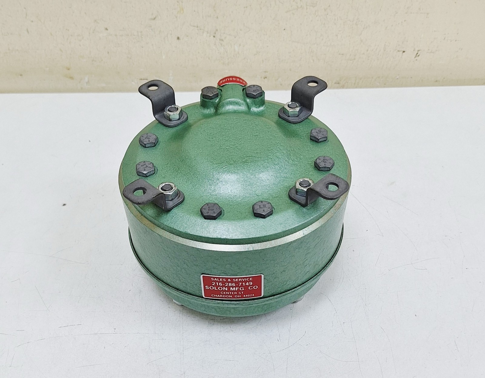 Solon 6PS2RW1 Pressure Switch 15A-125/250/480 VAC Range 0-15 PSI