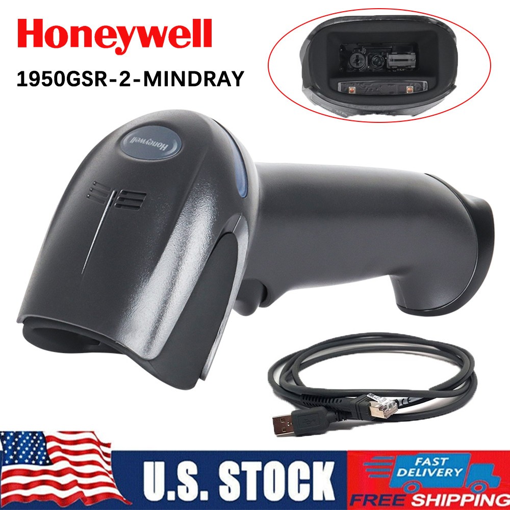 Honeywell Xenon 1950GSR-2-MINDRAY Handheld 1D/2D Barcode Scanner w/ USB Cable