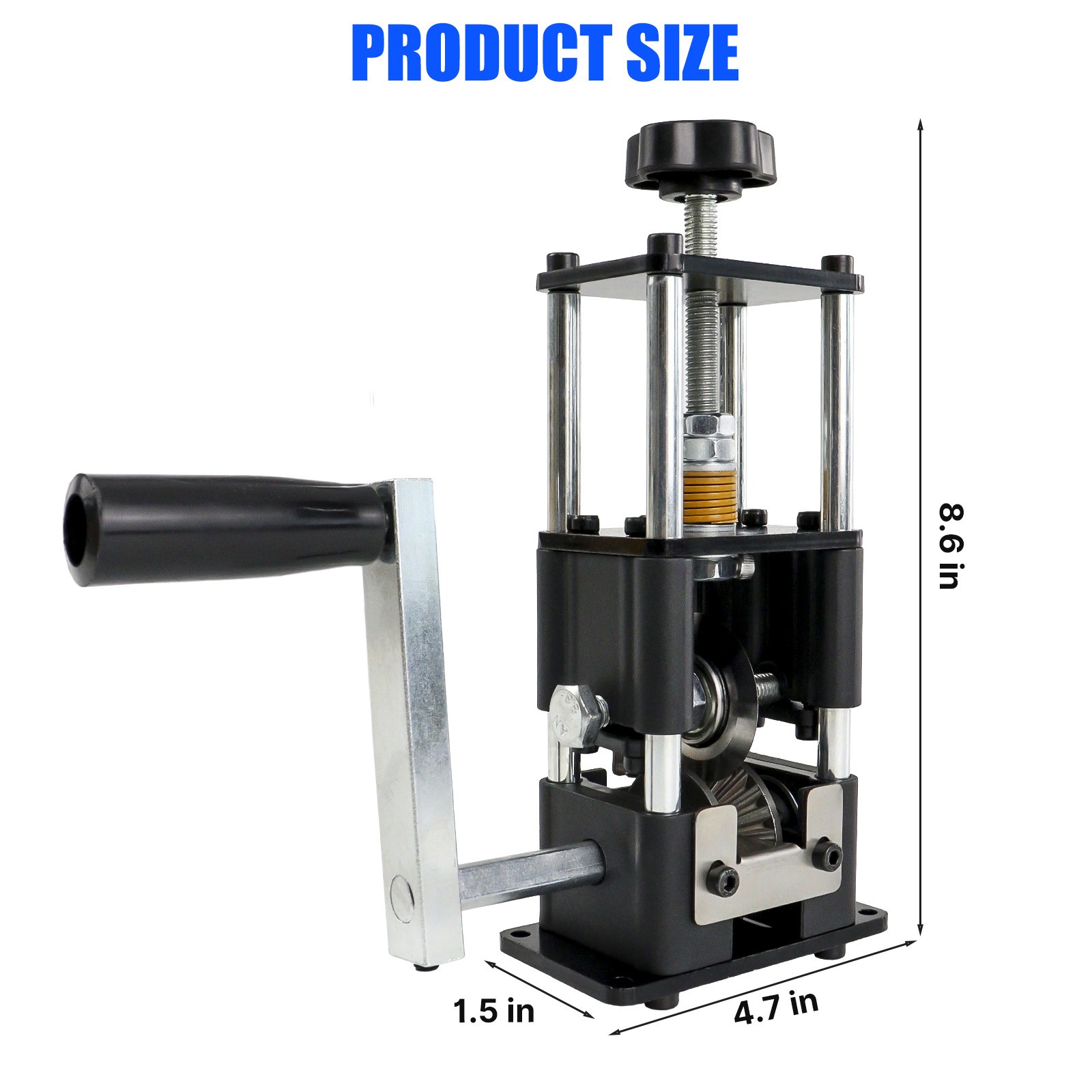 Manual Wire Stripping Machine Drill Powered Hand Crank Wire Stripper Tool 1-25MM
