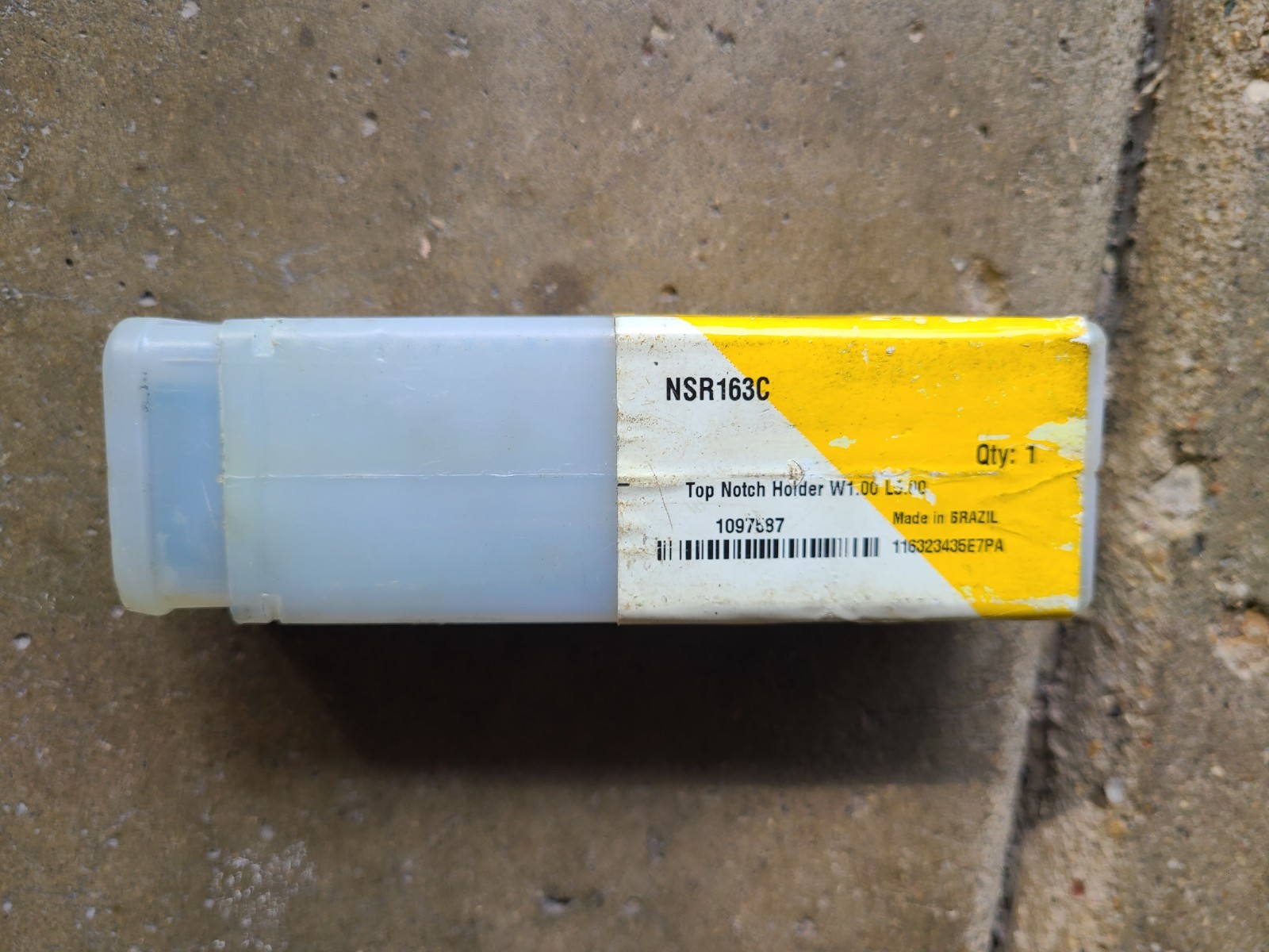 New Kennametal NSR-163C Top Notch 1″ Shank Threading/Grooving Toolholder NEW