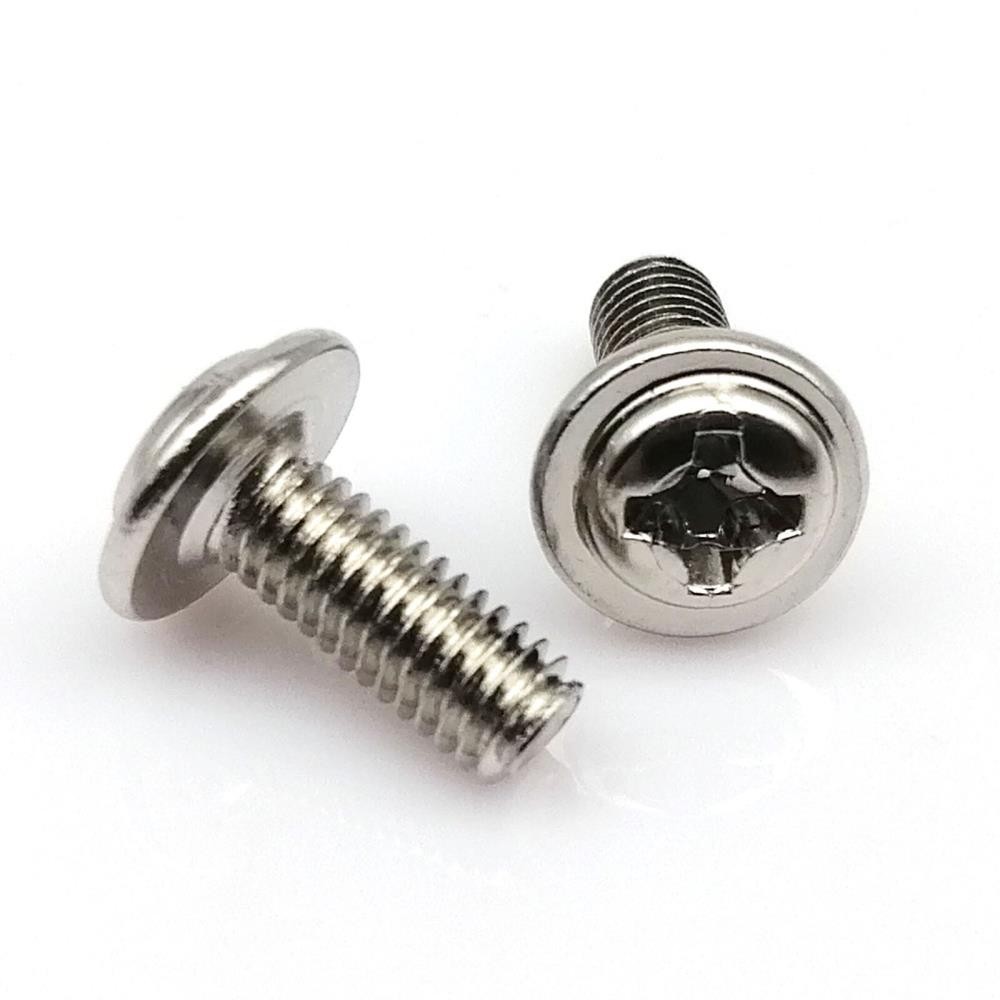 25-100Pcs M3 Phillips Round Washer Head Carbon Steel 1 Set U ノ