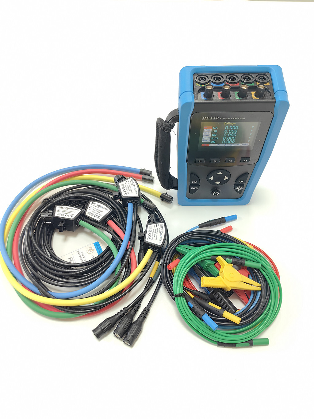ME440 Three-phase Rogowski Power Analyzer Handheld Data Loggoer Electrical Meter