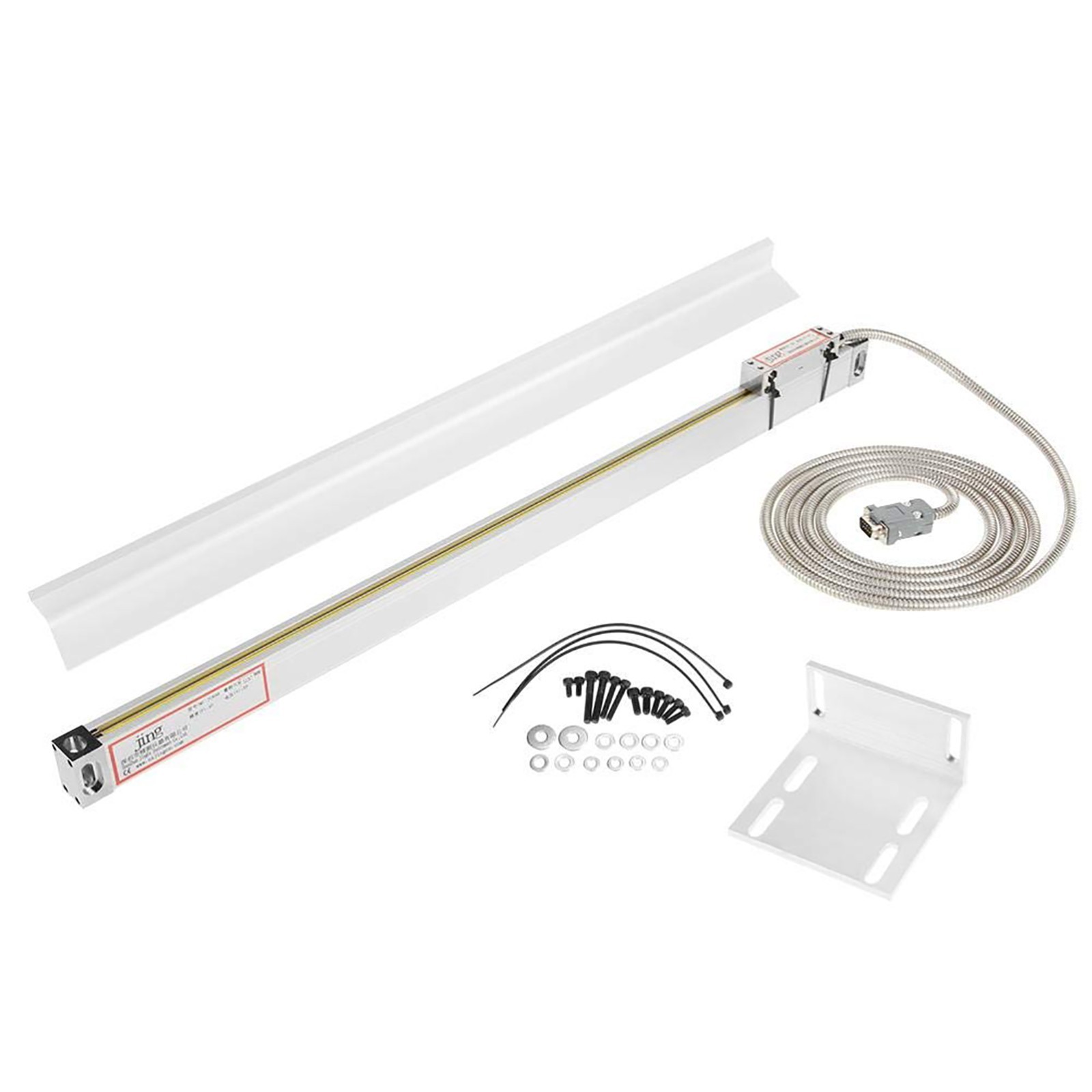 2 Axis Digital Readout+ Scale Kit For Milling Lathe Machine + Precision Linear