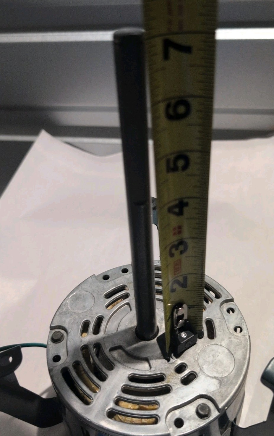 FASCO D1041 Motor 1/15 HP 1075 rpm 3 Speed 7.15×0.5 Shaft **READ**