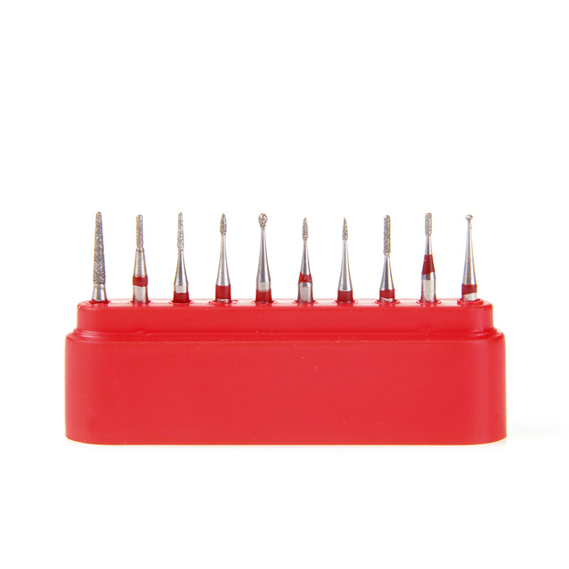 5 Kits AZDENT Dental Diamond Burs Set FG Polishing Kit for High Speed handpiece